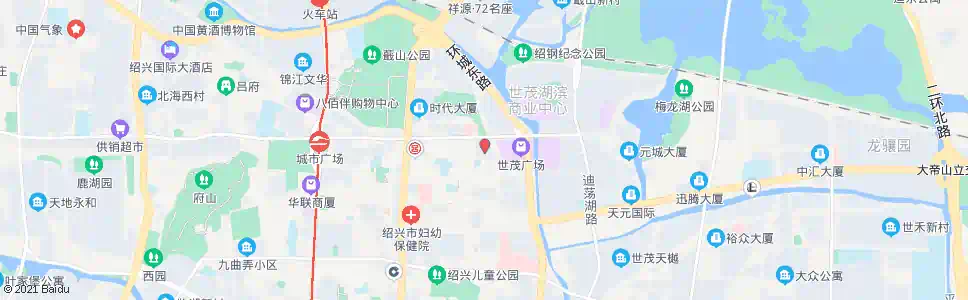 绍兴越府名园_公交站地图_绍兴公交_妙搜公交查询2025