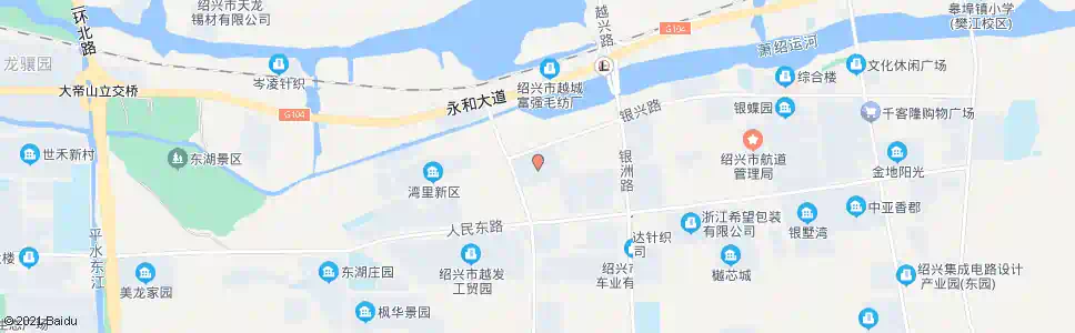 绍兴独树工贸园区_公交站地图_绍兴公交_妙搜公交查询2025
