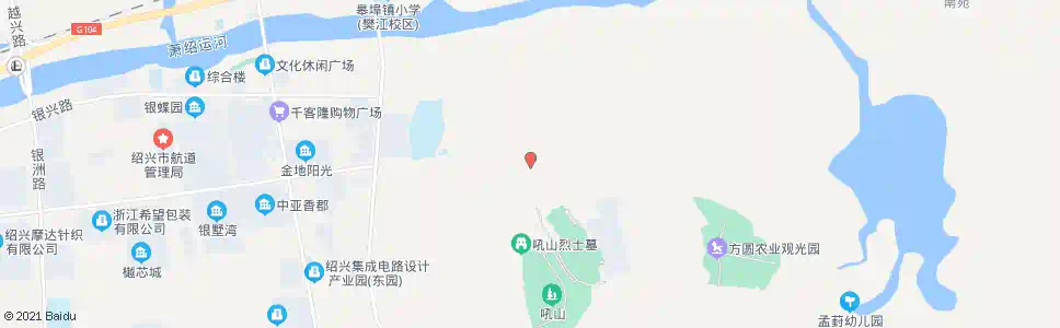 绍兴吼山村_公交站地图_绍兴公交_妙搜公交查询2025