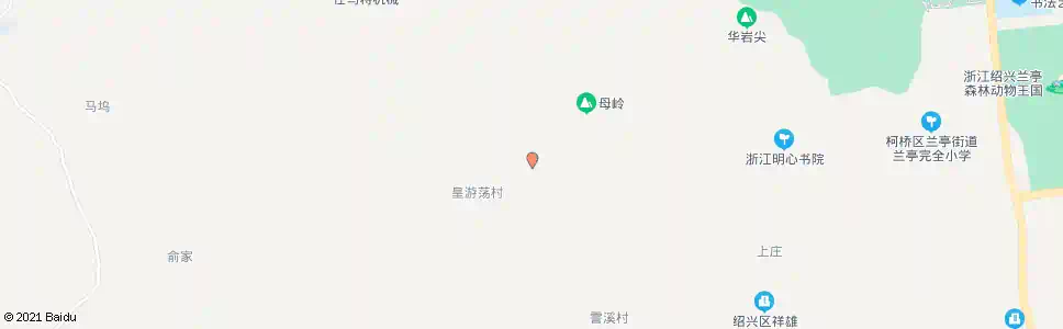 绍兴皇游荡_公交站地图_绍兴公交_妙搜公交查询2025