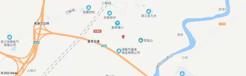 绍兴直上村_公交站地图_绍兴公交_妙搜公交查询2025