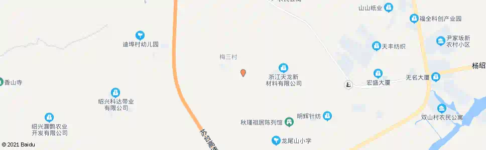 绍兴王家山头_公交站地图_绍兴公交_妙搜公交查询2025