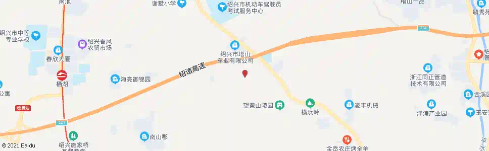 绍兴官山岙_公交站地图_绍兴公交_妙搜公交查询2025