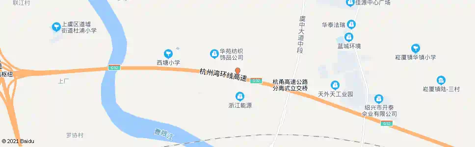 绍兴共建上地头_公交站地图_绍兴公交_妙搜公交查询2025