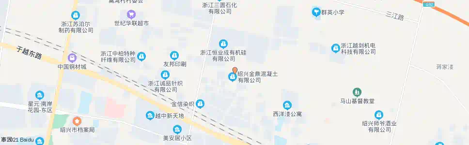 绍兴陶家埭村委_公交站地图_绍兴公交_妙搜公交查询2025