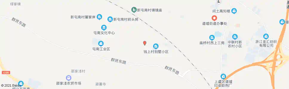 绍兴钱家溇_公交站地图_绍兴公交_妙搜公交查询2025