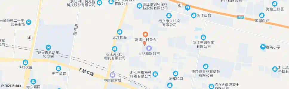 绍兴王家埭_公交站地图_绍兴公交_妙搜公交查询2025