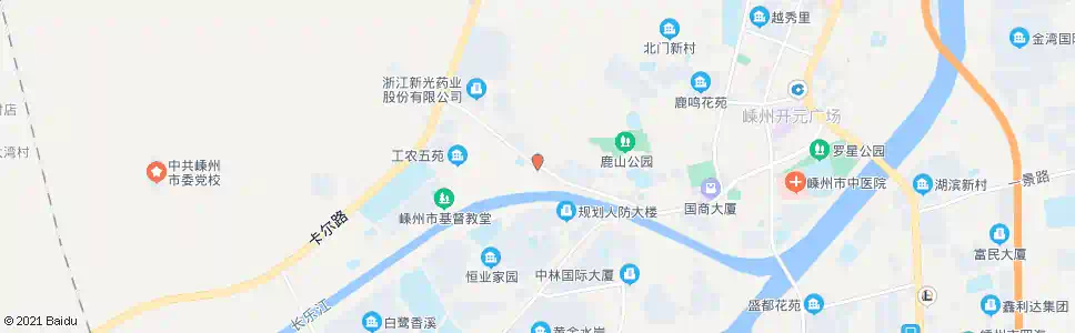 绍兴自来水厂_公交站地图_绍兴公交_妙搜公交查询2025