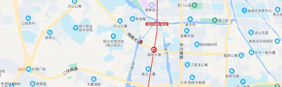绍兴秦望大酒店_公交站地图_绍兴公交_妙搜公交查询2025