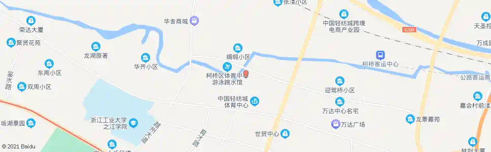 绍兴体育中心_公交站地图_绍兴公交_妙搜公交查询2025