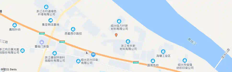 绍兴佳力纤化纤新材料_公交站地图_绍兴公交_妙搜公交查询2025