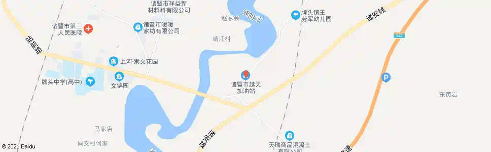 绍兴越天加油站_公交站地图_绍兴公交_妙搜公交查询2025