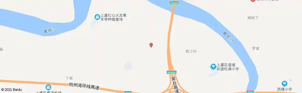 绍兴汇联村南_公交站地图_绍兴公交_妙搜公交查询2025