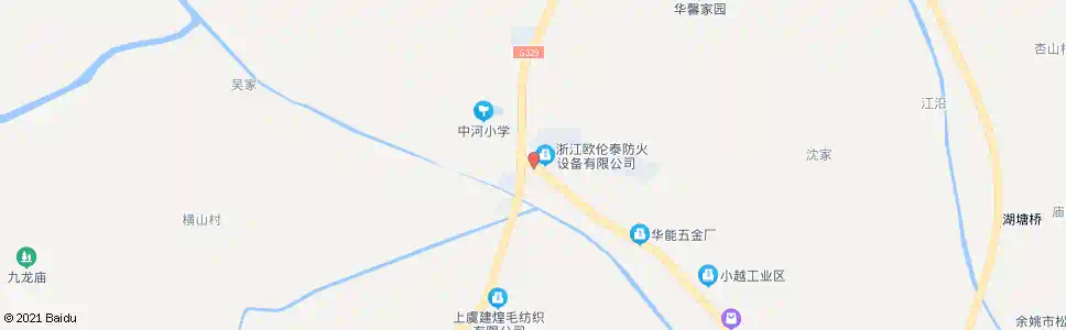 绍兴五车堰叉口_公交站地图_绍兴公交_妙搜公交查询2025