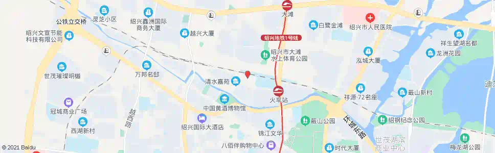 绍兴公安局_公交站地图_绍兴公交_妙搜公交查询2025