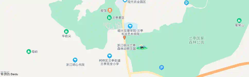 绍兴兰亭村委_公交站地图_绍兴公交_妙搜公交查询2025