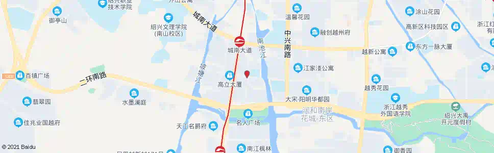 绍兴龙珠花园_公交站地图_绍兴公交_妙搜公交查询2025