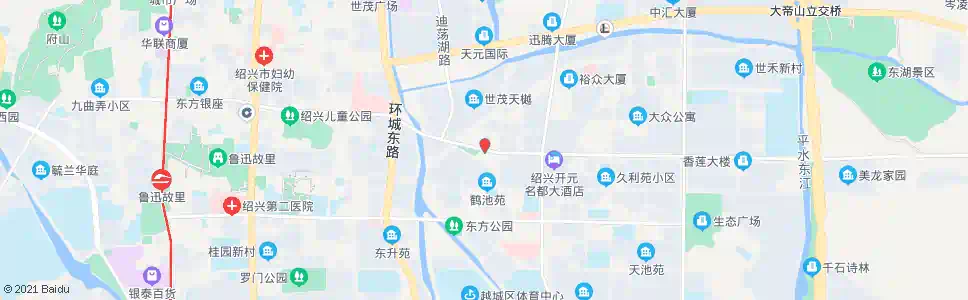 绍兴人民路剡溪路口_公交站地图_绍兴公交_妙搜公交查询2025