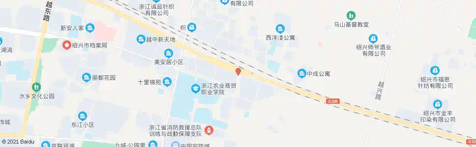 绍兴康业乐苑_公交站地图_绍兴公交_妙搜公交查询2025