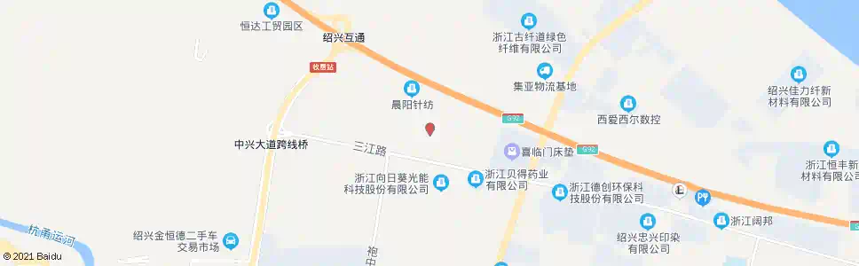 绍兴建设者之家_公交站地图_绍兴公交_妙搜公交查询2025