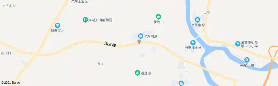 绍兴洋湖桃源_公交站地图_绍兴公交_妙搜公交查询2025