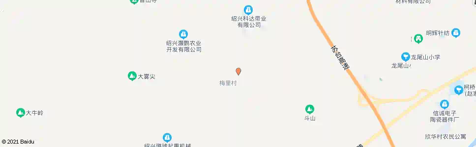 绍兴梅里村_公交站地图_绍兴公交_妙搜公交查询2025