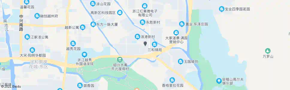 绍兴浪港新村_公交站地图_绍兴公交_妙搜公交查询2025