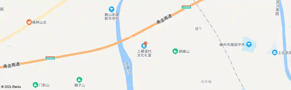 绍兴上碧溪_公交站地图_绍兴公交_妙搜公交查询2025