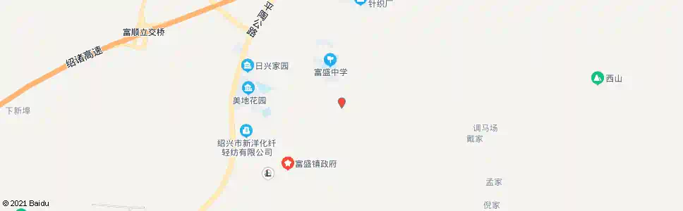 绍兴富盛公交车站_公交站地图_绍兴公交_妙搜公交查询2025