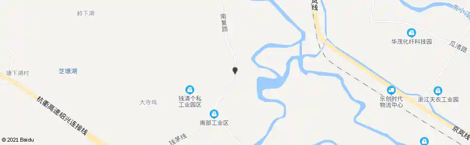 绍兴下浦西村_公交站地图_绍兴公交_妙搜公交查询2025