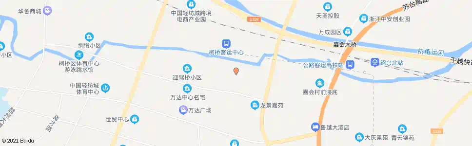 绍兴亲馨家园_公交站地图_绍兴公交_妙搜公交查询2025