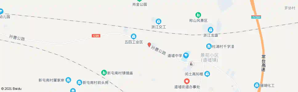 绍兴韩滨村北_公交站地图_绍兴公交_妙搜公交查询2025
