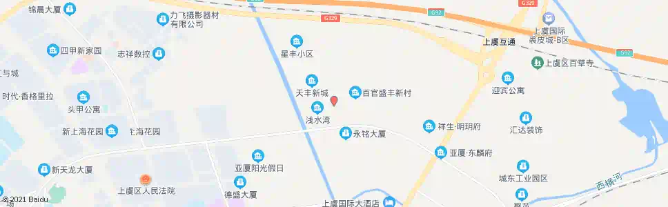 绍兴盛丰新村西_公交站地图_绍兴公交_妙搜公交查询2025