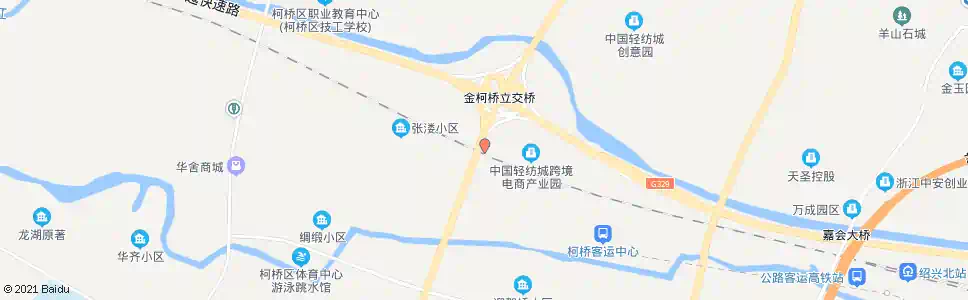 绍兴官华村_公交站地图_绍兴公交_妙搜公交查询2025