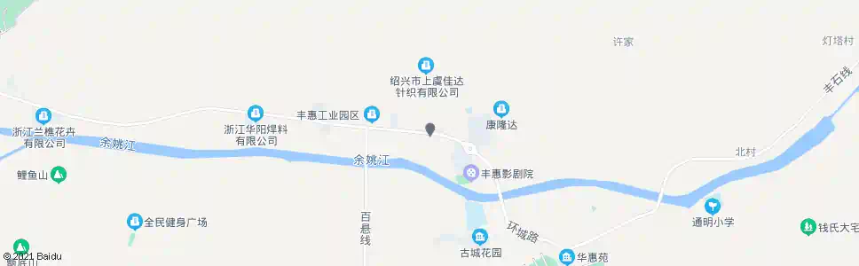 绍兴丰惠工业园区_公交站地图_绍兴公交_妙搜公交查询2025