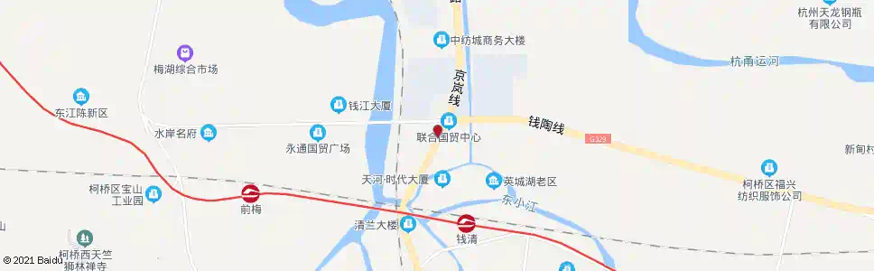 绍兴方家桥_公交站地图_绍兴公交_妙搜公交查询2025