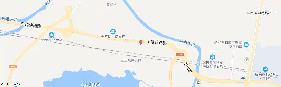 绍兴西山头村_公交站地图_绍兴公交_妙搜公交查询2025