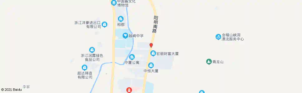 绍兴工商路口(杨滩村)_公交站地图_绍兴公交_妙搜公交查询2025