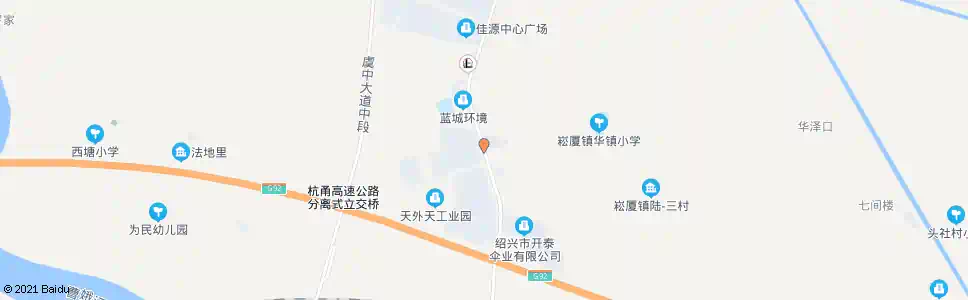 绍兴越州纸品_公交站地图_绍兴公交_妙搜公交查询2025