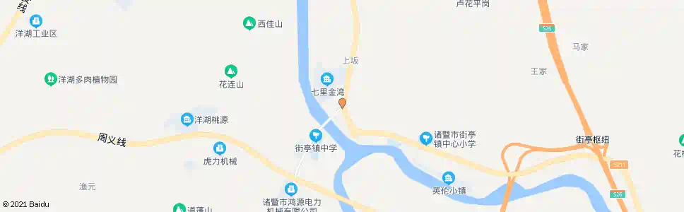 绍兴街亭加油站_公交站地图_绍兴公交_妙搜公交查询2025