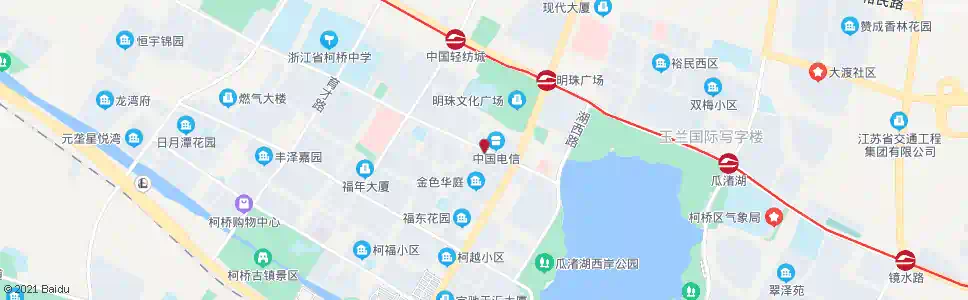 绍兴轻纺城电信局_公交站地图_绍兴公交_妙搜公交查询2025