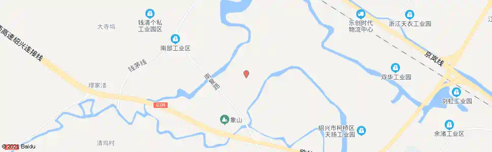 绍兴虎象村口_公交站地图_绍兴公交_妙搜公交查询2025