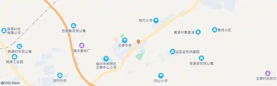 绍兴兰江街道办事处_公交站地图_绍兴公交_妙搜公交查询2025