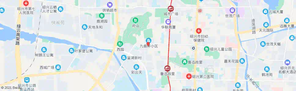 绍兴市城建大楼_公交站地图_绍兴公交_妙搜公交查询2025