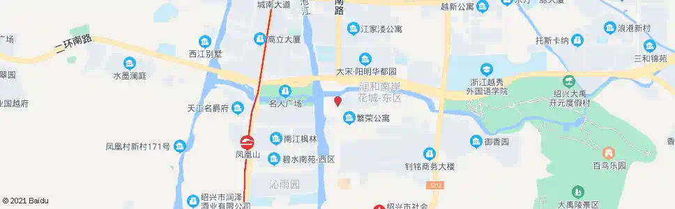 绍兴二环路口_公交站地图_绍兴公交_妙搜公交查询2025