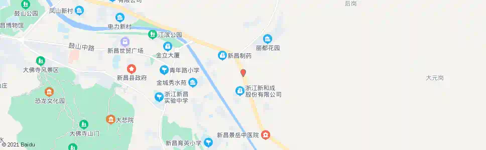 绍兴章家山脚_公交站地图_绍兴公交_妙搜公交查询2025