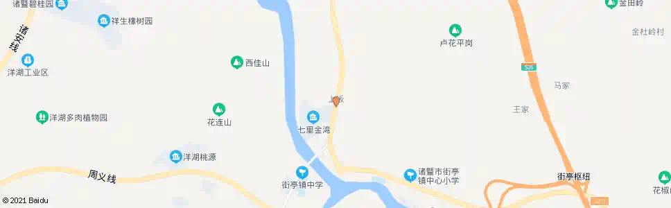 绍兴街亭村_公交站地图_绍兴公交_妙搜公交查询2025