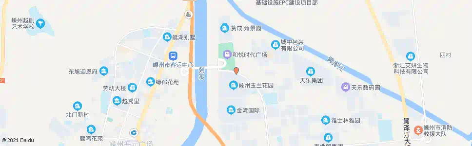 绍兴玉兰花园_公交站地图_绍兴公交_妙搜公交查询2025