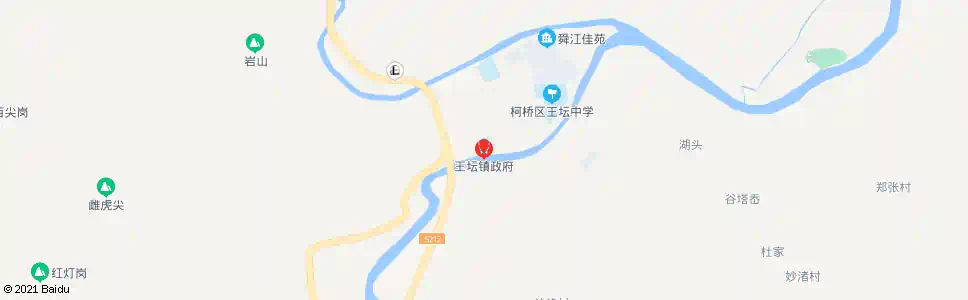 绍兴王坛_公交站地图_绍兴公交_妙搜公交查询2025