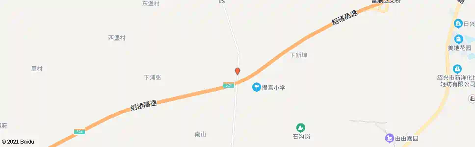 绍兴攒宫_公交站地图_绍兴公交_妙搜公交查询2025